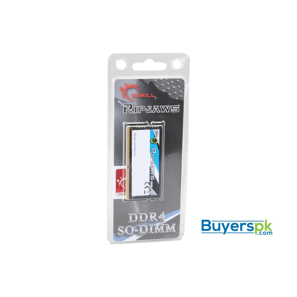G.SKILL Ripjaws 16GB (1x16GB) DDR4 2666 MHz Laptop RAM F4-2666C19S-16GRS - RAM G.SKILL Ripjaws 16GB (1x16GB) DDR4 2666 MHz Laptop RAM F4-2666C19S-16GRS - RAM